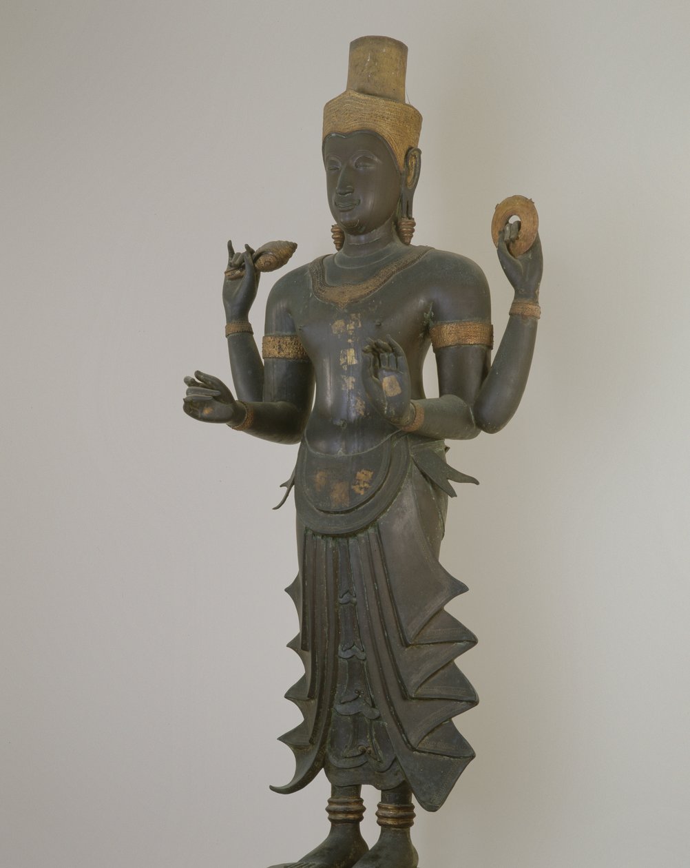 Staty av Vishnu (brons) av Thai School