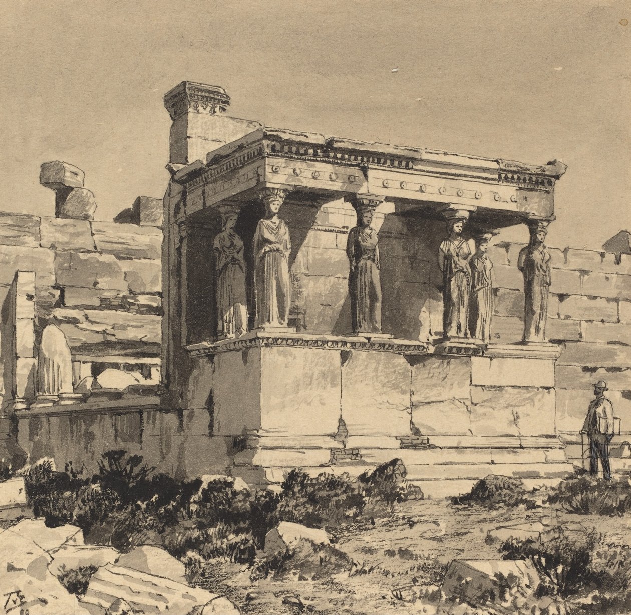 Erechtheion av Themistocles von Eckenbrecher