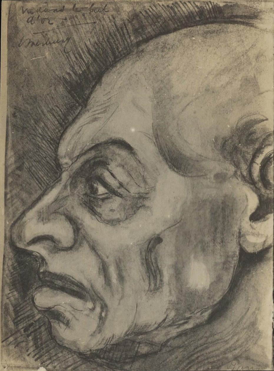 Beggars Head  av Theo van Doesburg