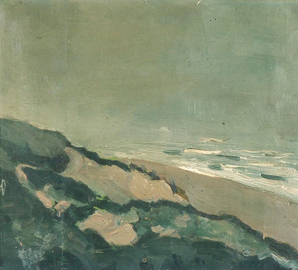Dunes and Sea  av Theo van Doesburg