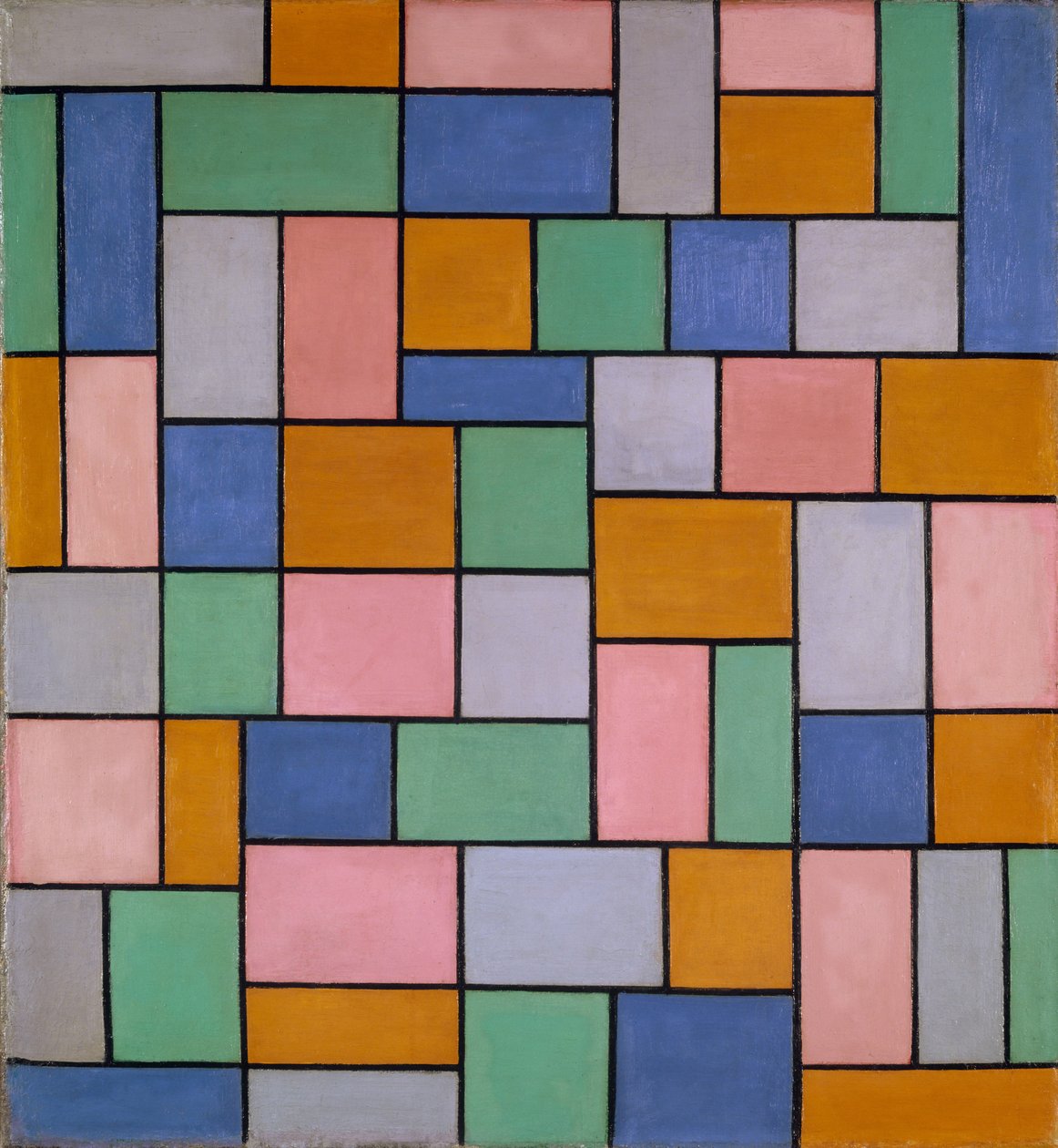 Komposition i dissonanser, 1919. av Theo van Doesburg