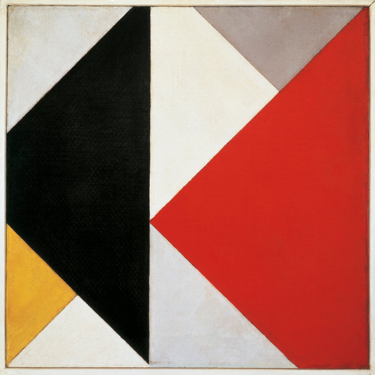 Motkomposition av Theo van Doesburg