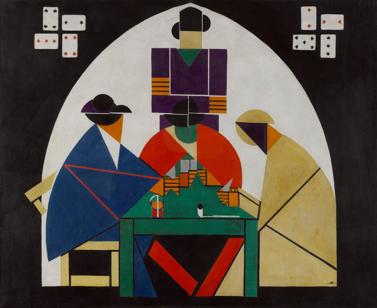 Kortspelarna av Theo van Doesburg