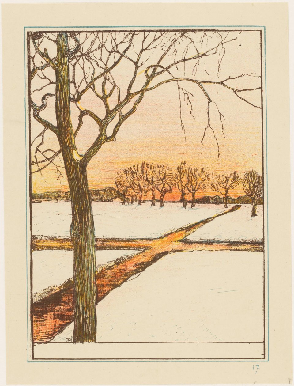 snölandskap av Theo van Hoytema