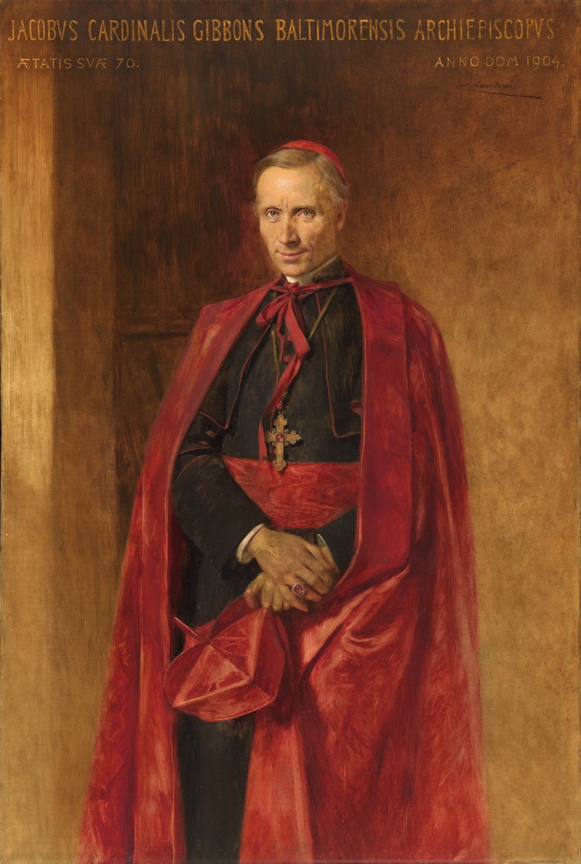 Kardinal James Gibbons, 1904. av Theobald Chartran