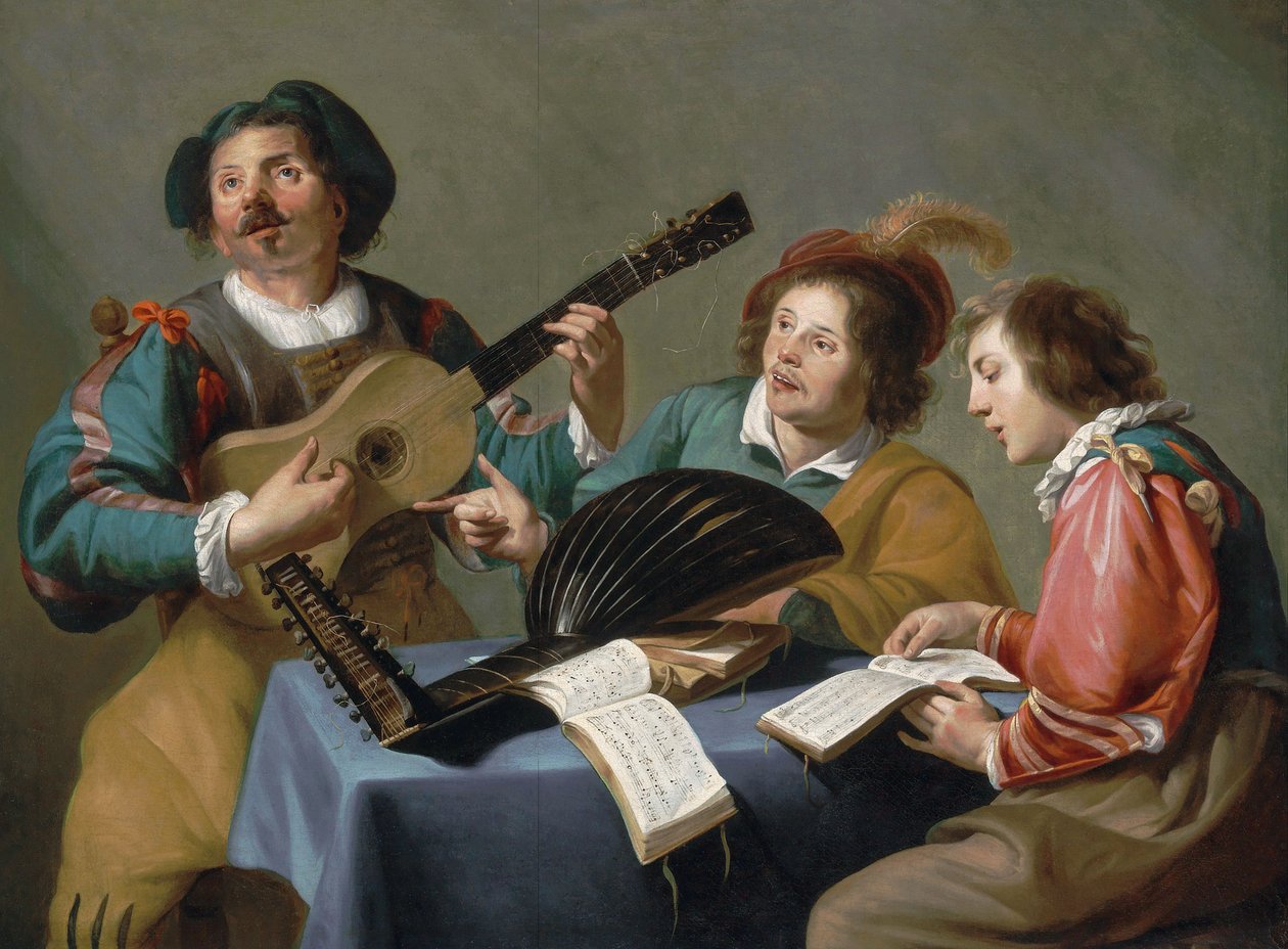 En musikalisk konsert av Theodoor Rombouts
