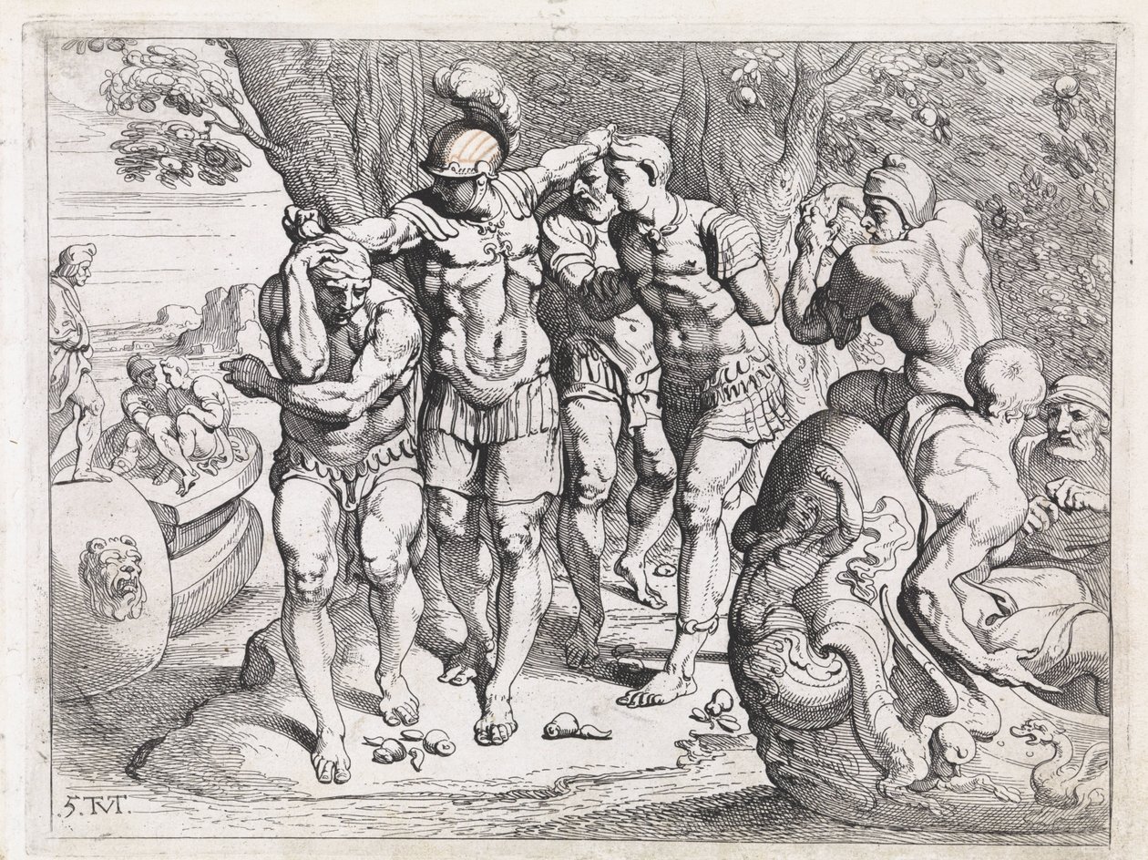 Odysseus i lotusätarnas land The Works of Odysseus (serietitel) av Theodoor van Thulden