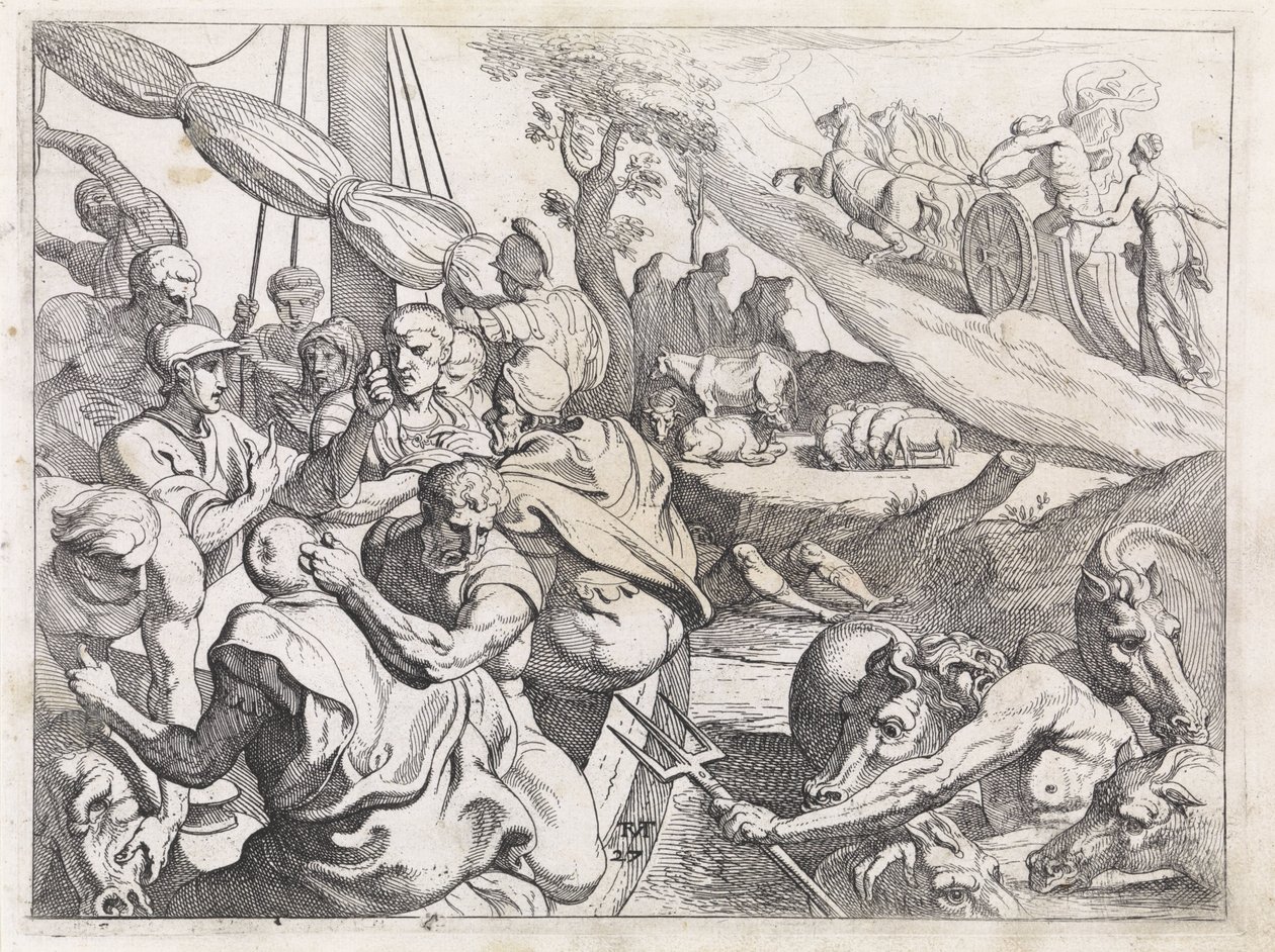 Boskap av Helios The Works of Odysseus (serietitel) av Theodoor van Thulden