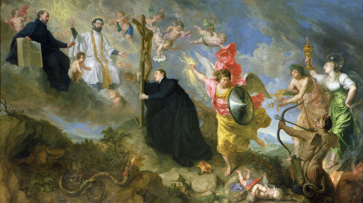 Löften av den helige Aloysius av Gonzaga av Theodor Boeyermans