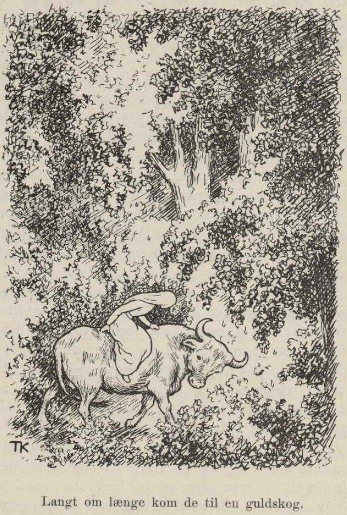  Kari Trstakk Katie Woodencloak av Theodor Kittelsen