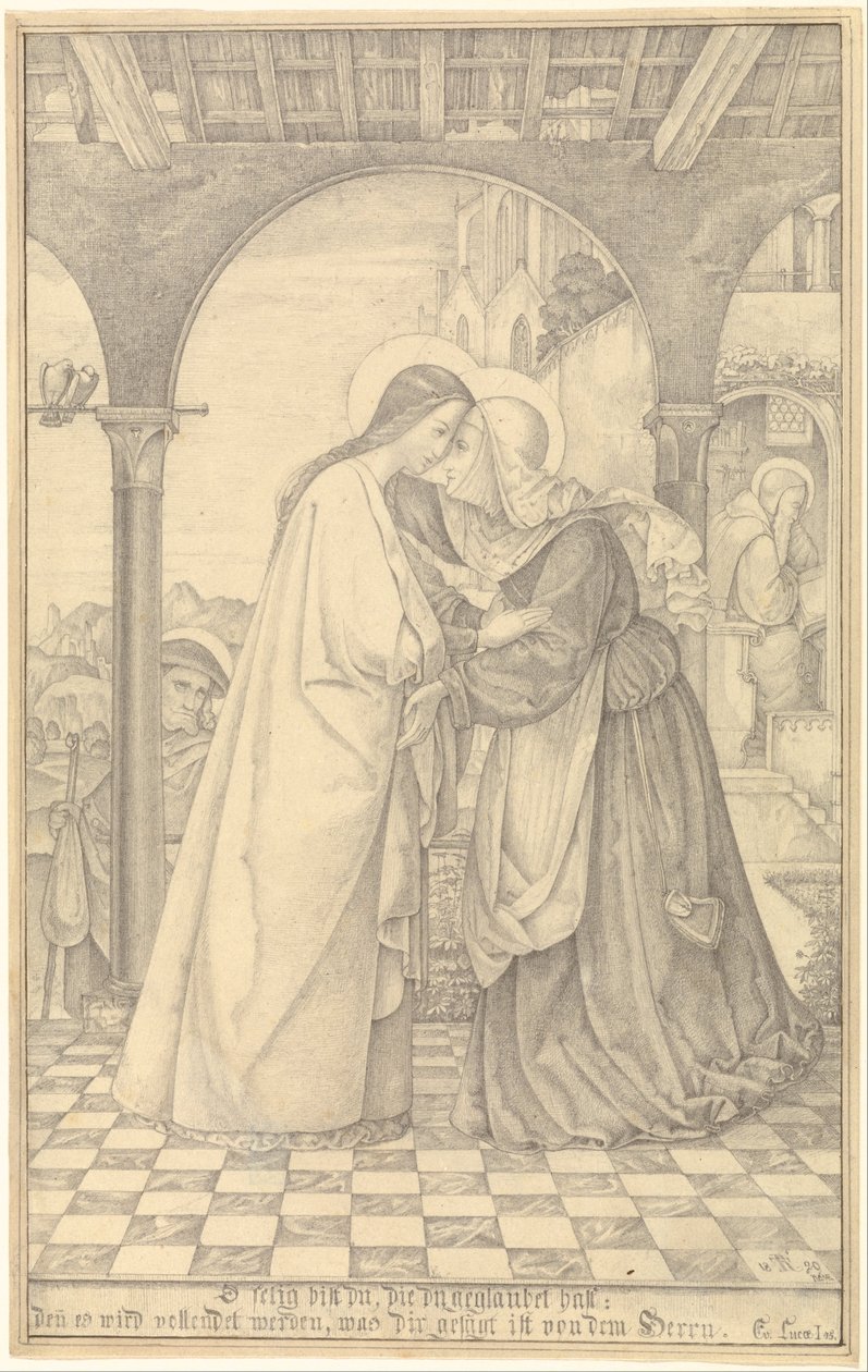 The Visitation av Theodor Rehbenitz