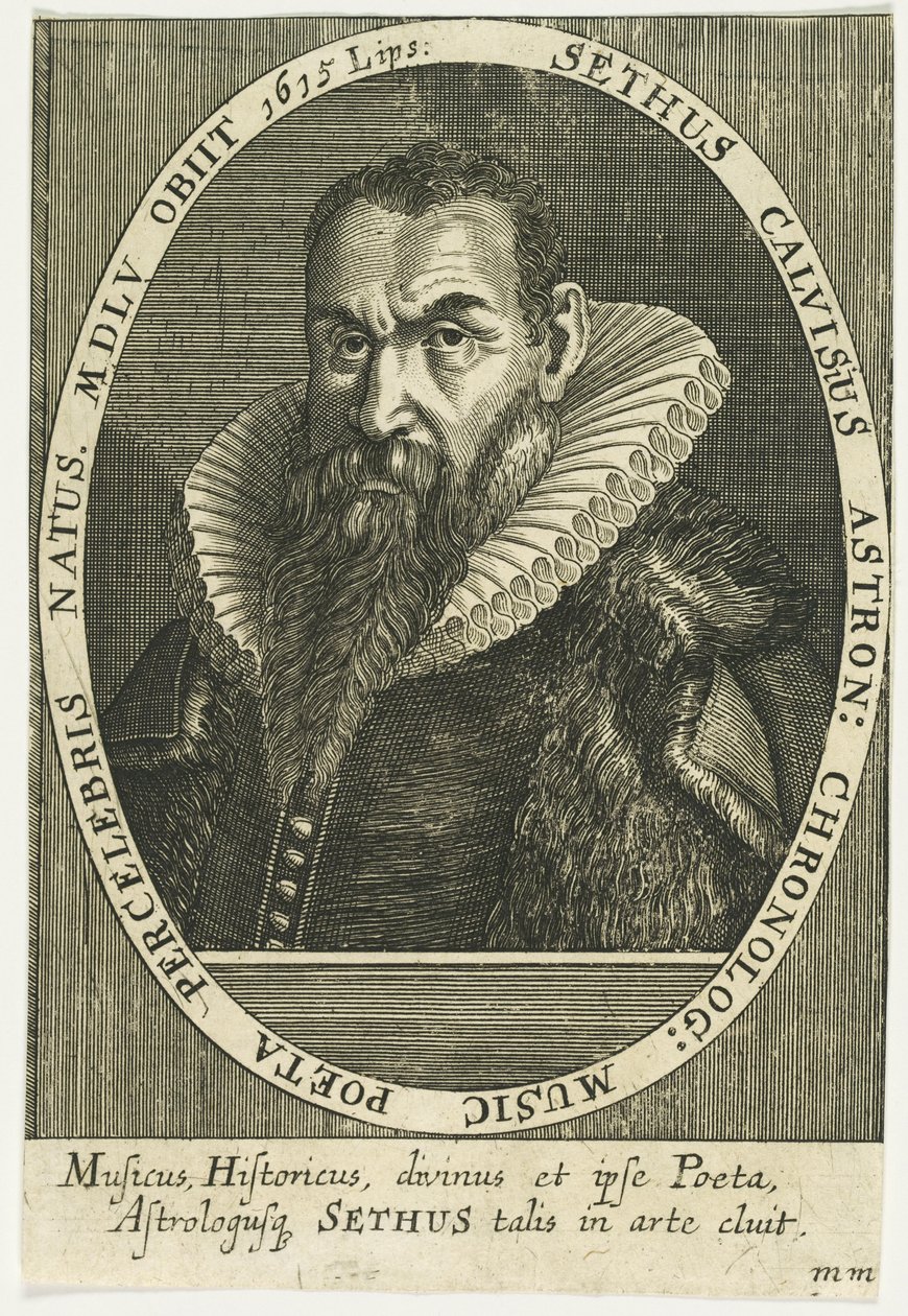 Sethus Calvisius (faktiskt av Theodore de Bry