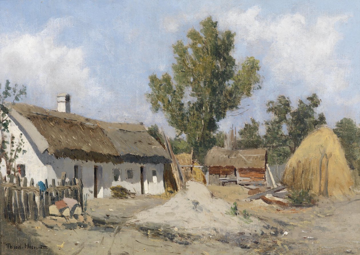 En bondgård av Theodor von Hormann