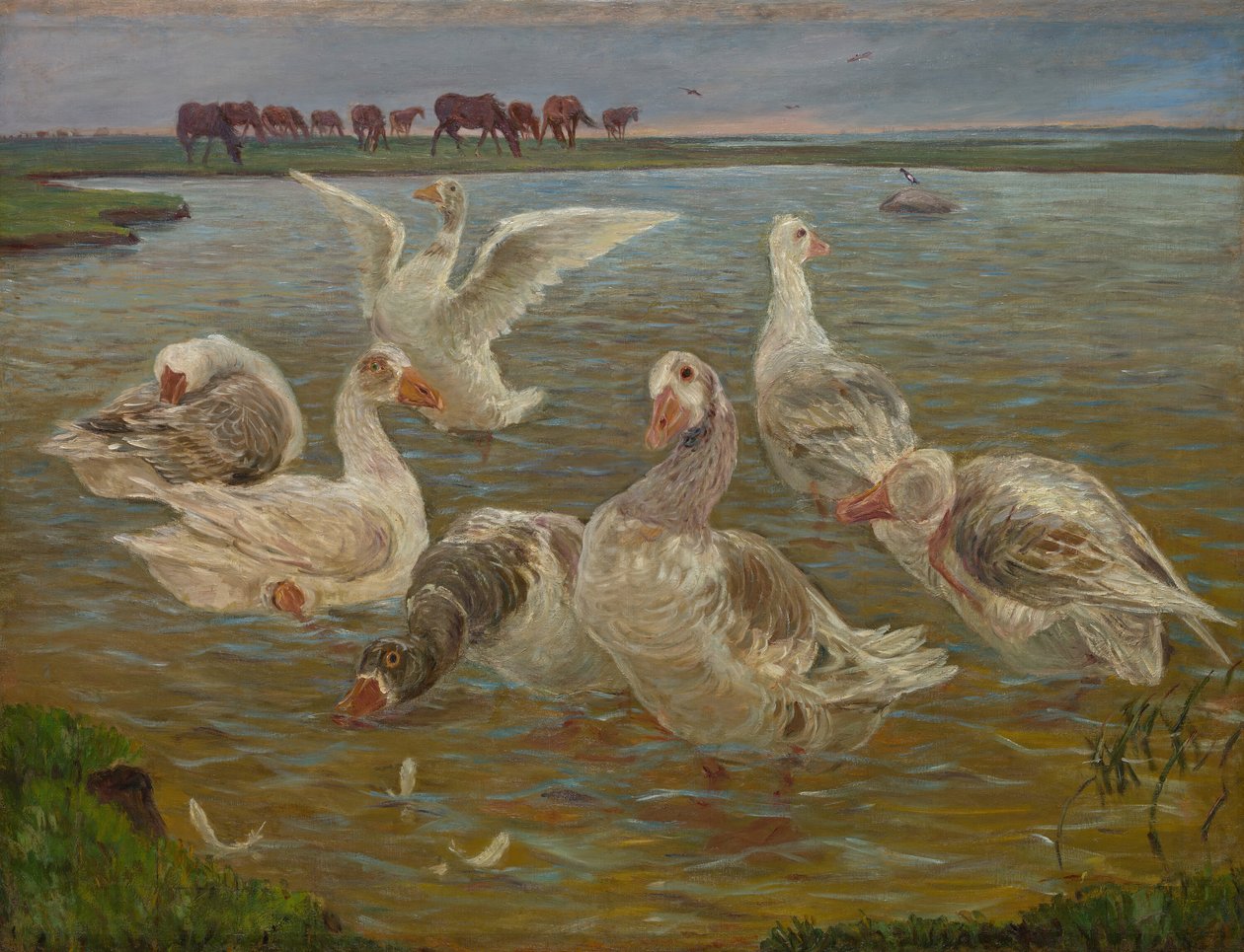 Gässen, 1897. av Theodor Esbern Philipsen