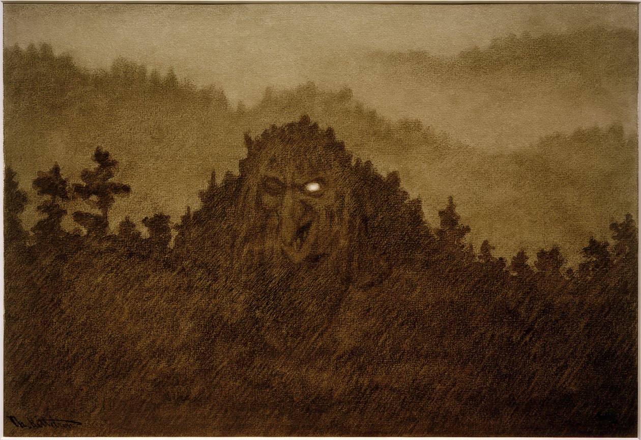 Skogstroll av Theodor Kittelsen
