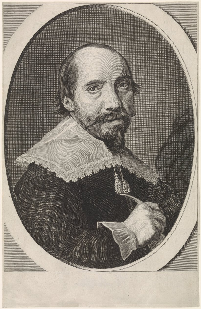 Porträtt av Theodore Bleuet av Theodor Matham