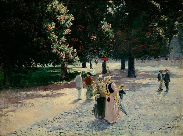Vid kanten av parken av Theodor Matthei
