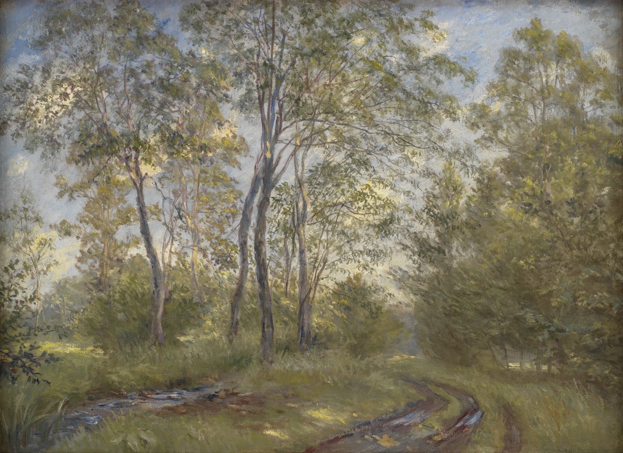 En å nära Meilgårds herrgård, Jylland av Theodor Philipsen