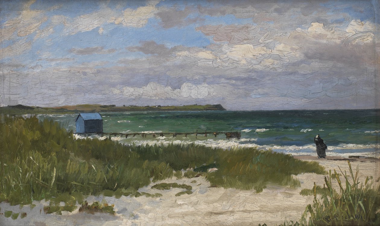 Isola del Liri, Italien. Mulet dag av Theodor Philipsen