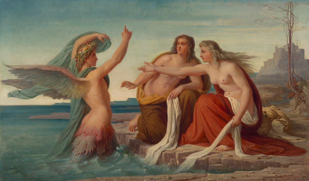 Från Gudrunlegenden av Theodor Pixis