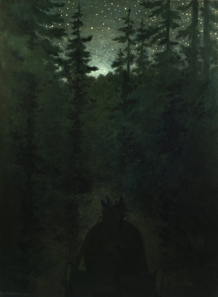 Hemåt av Theodor Severin Kittelsen