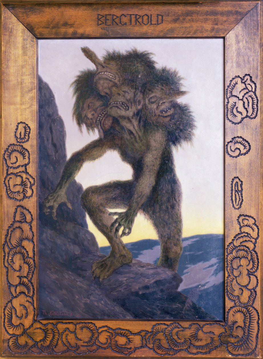 Bergstroll av Theodor Kittelsen