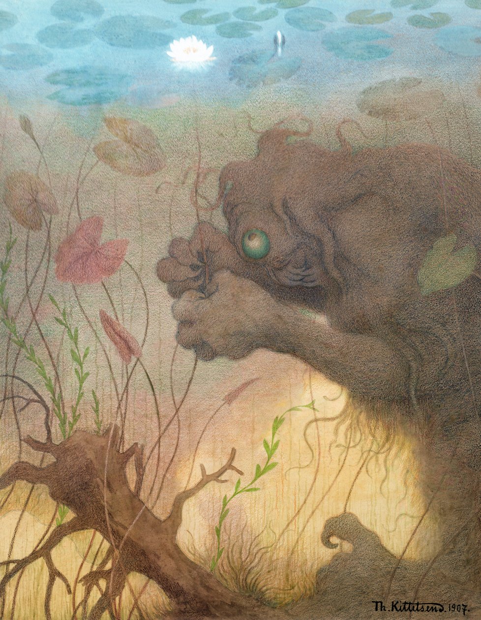 Nocks Fiske av Theodor Kittelsen