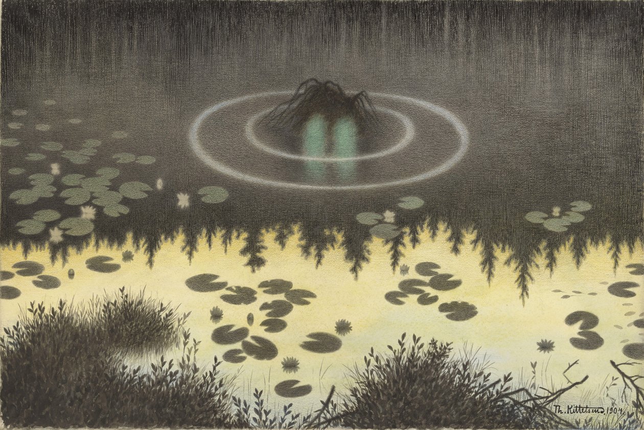 Vattenspriten av Theodor Kittelsen
