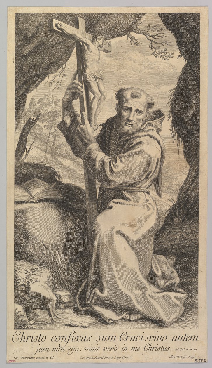St Franciskus . av Theodor Verkruys