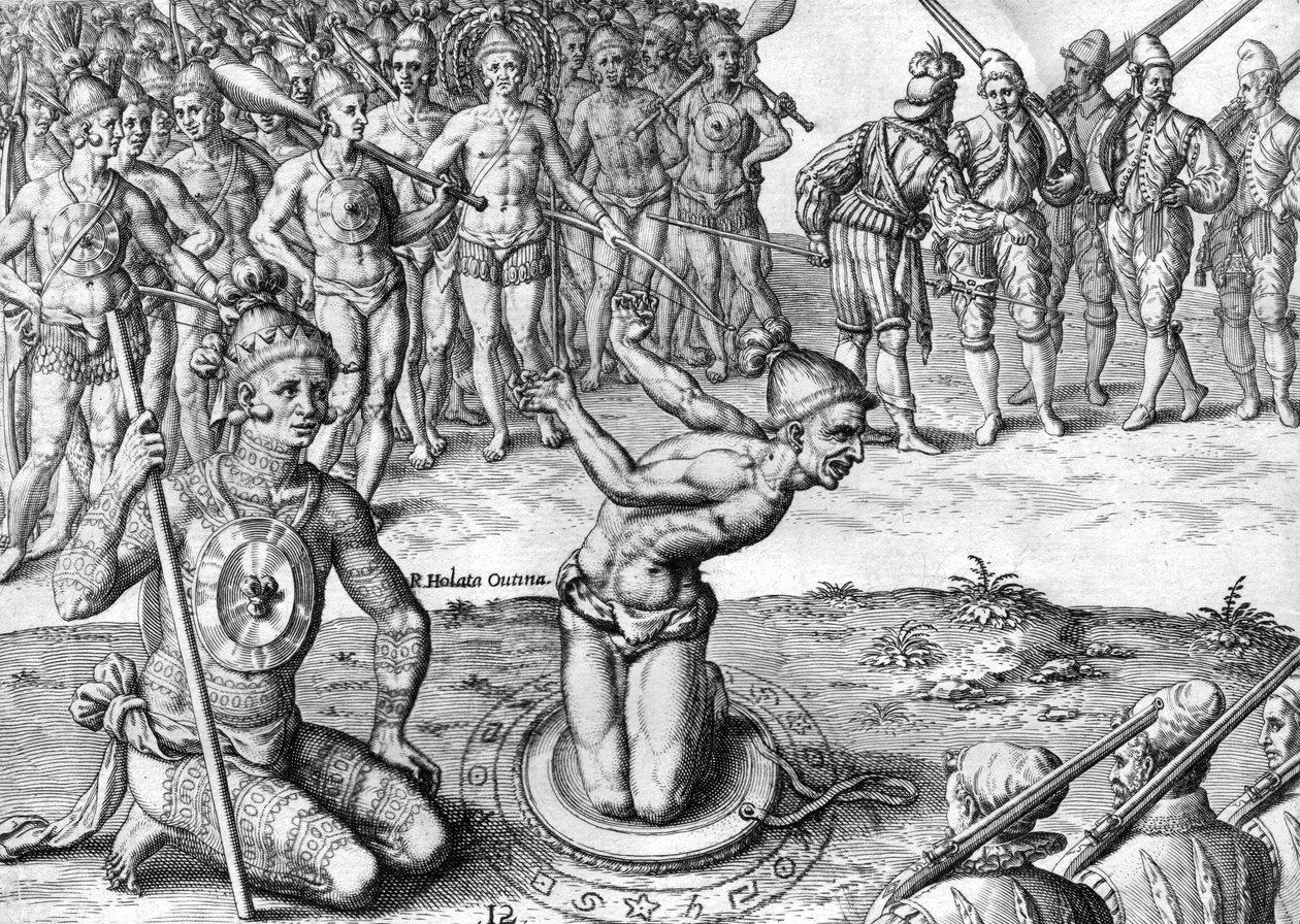 Indiska kockar katrinplommon Utina av Theodor de Bry