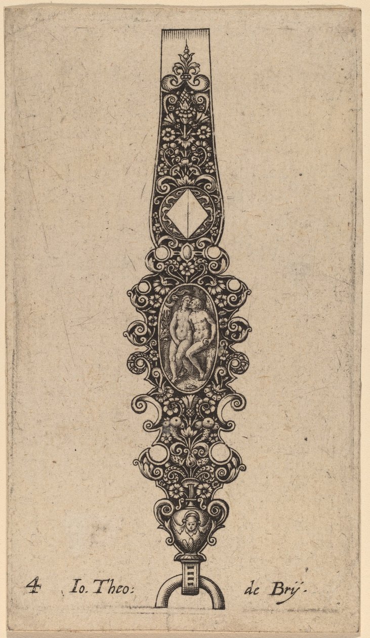 Prydnad av Theodor de Bry
