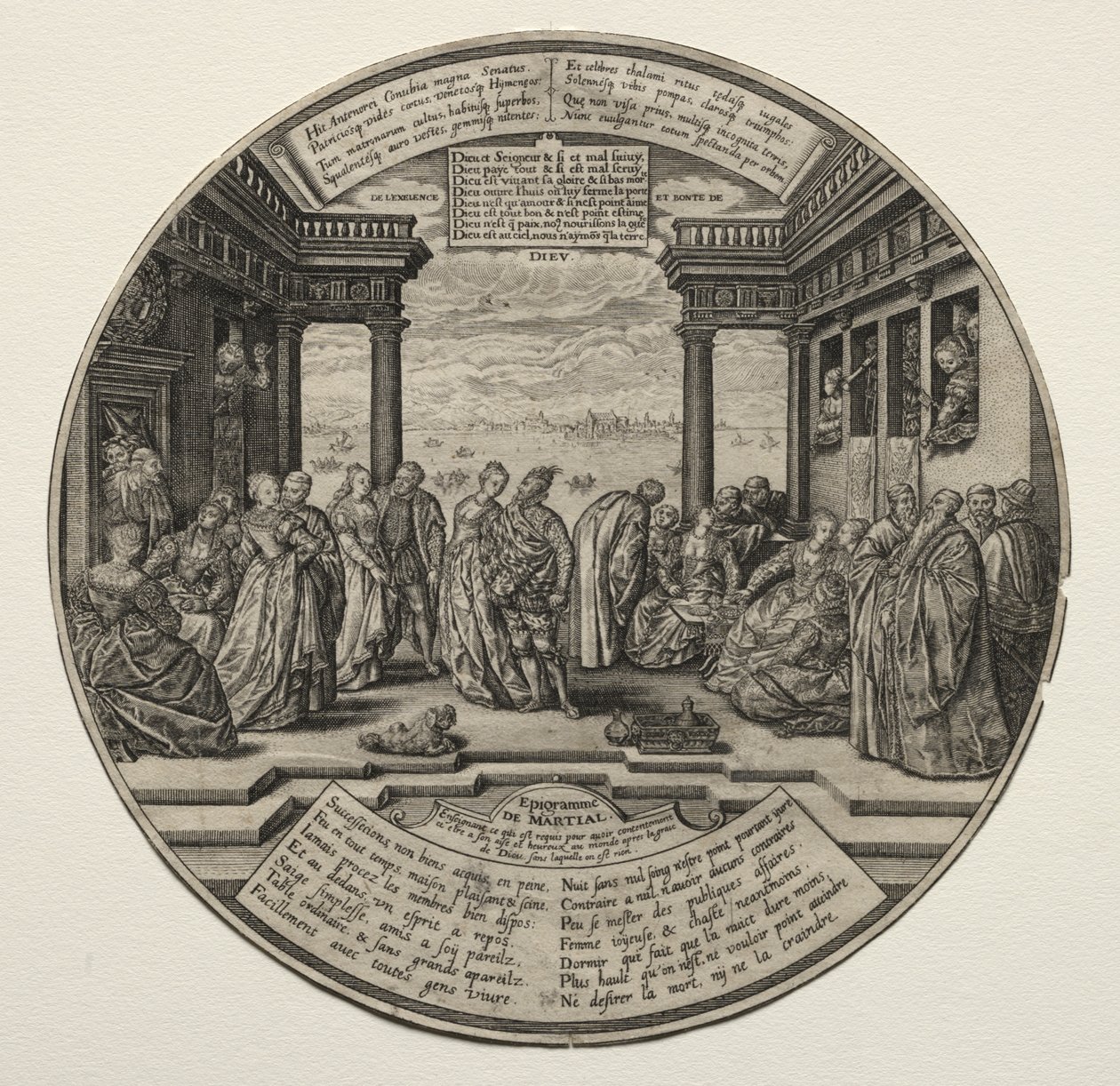 Den venetianska balen av Theodor de Bry