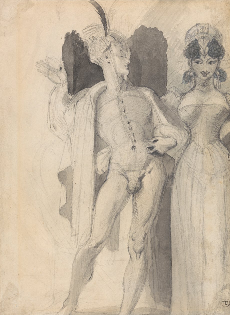 Faust och Margaret av Theodor von Holst