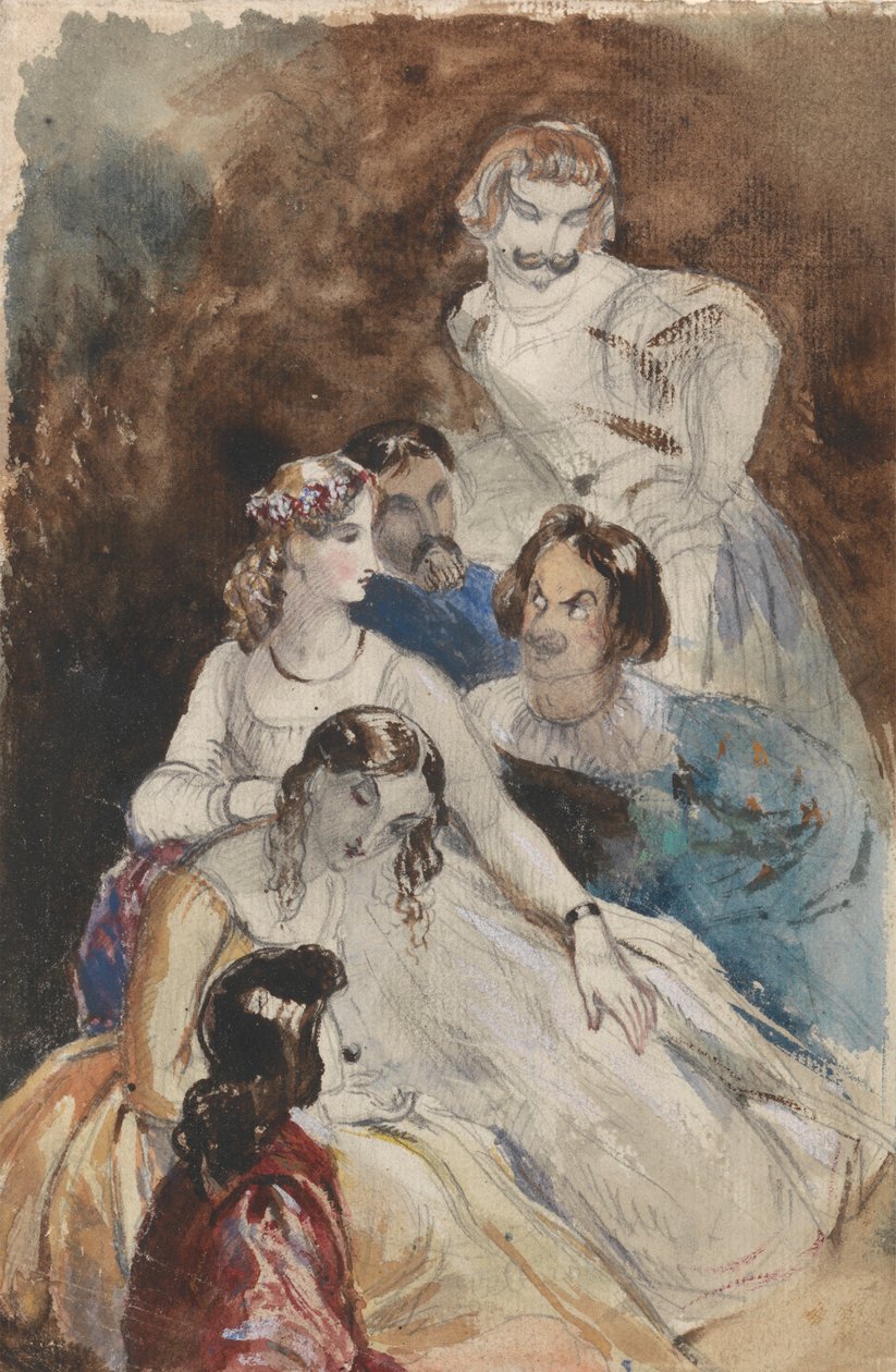 Teatergruppen av Theodor von Holst