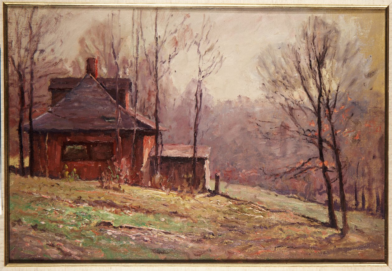 Gammal studio av Theodore Clement Steele