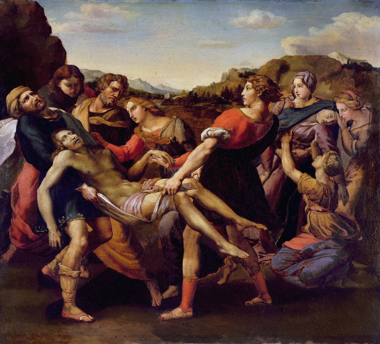 Deposition av Theodore Gericault