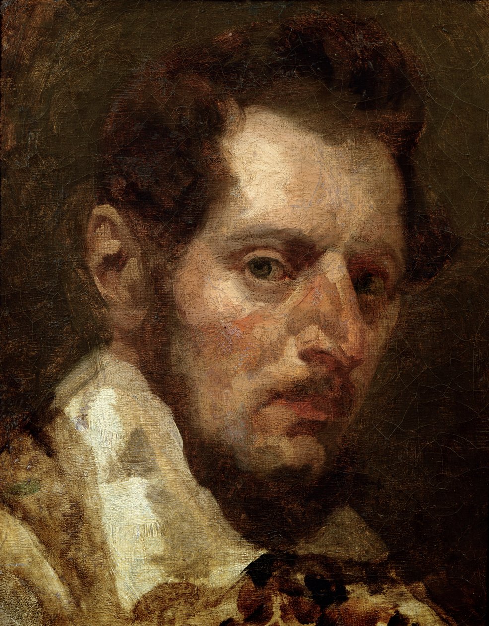Självporträtt av Theodore Gericault