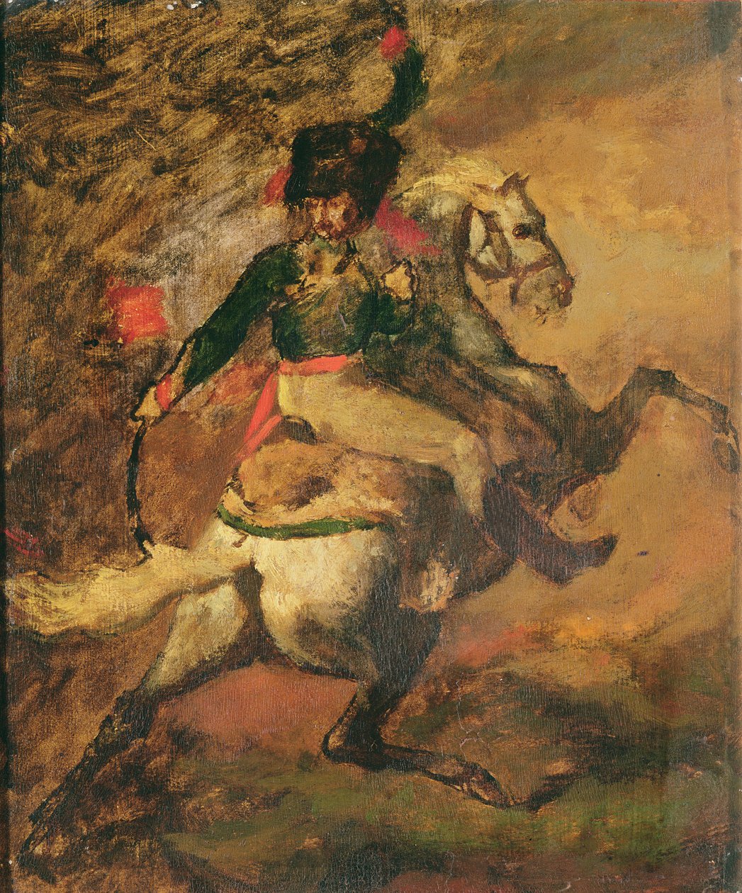 Laddningschassören av Theodore Gericault