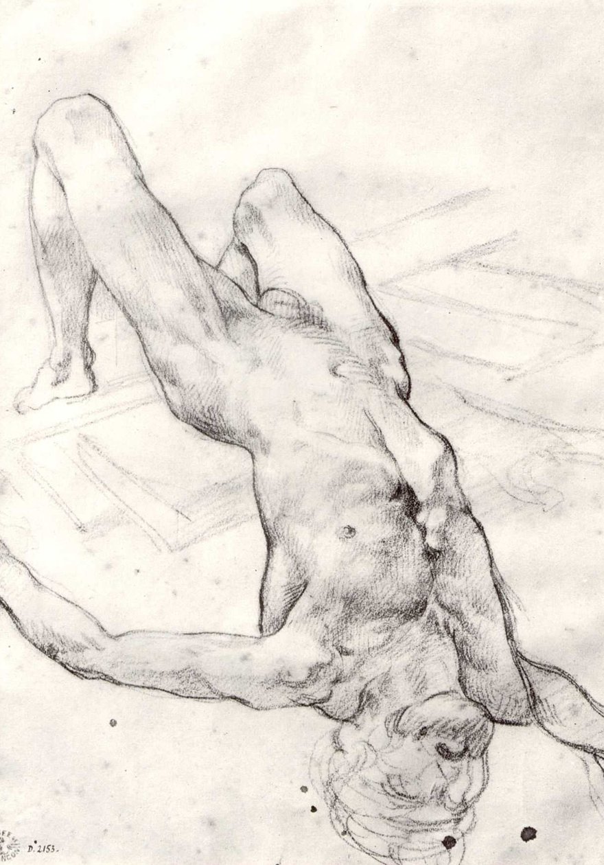 study for Raft of the Medusa av Theodore Gericault