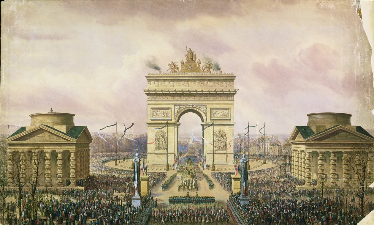 Kejsarens återkomst till Paris den 15 december 1840 av Theodore Jung