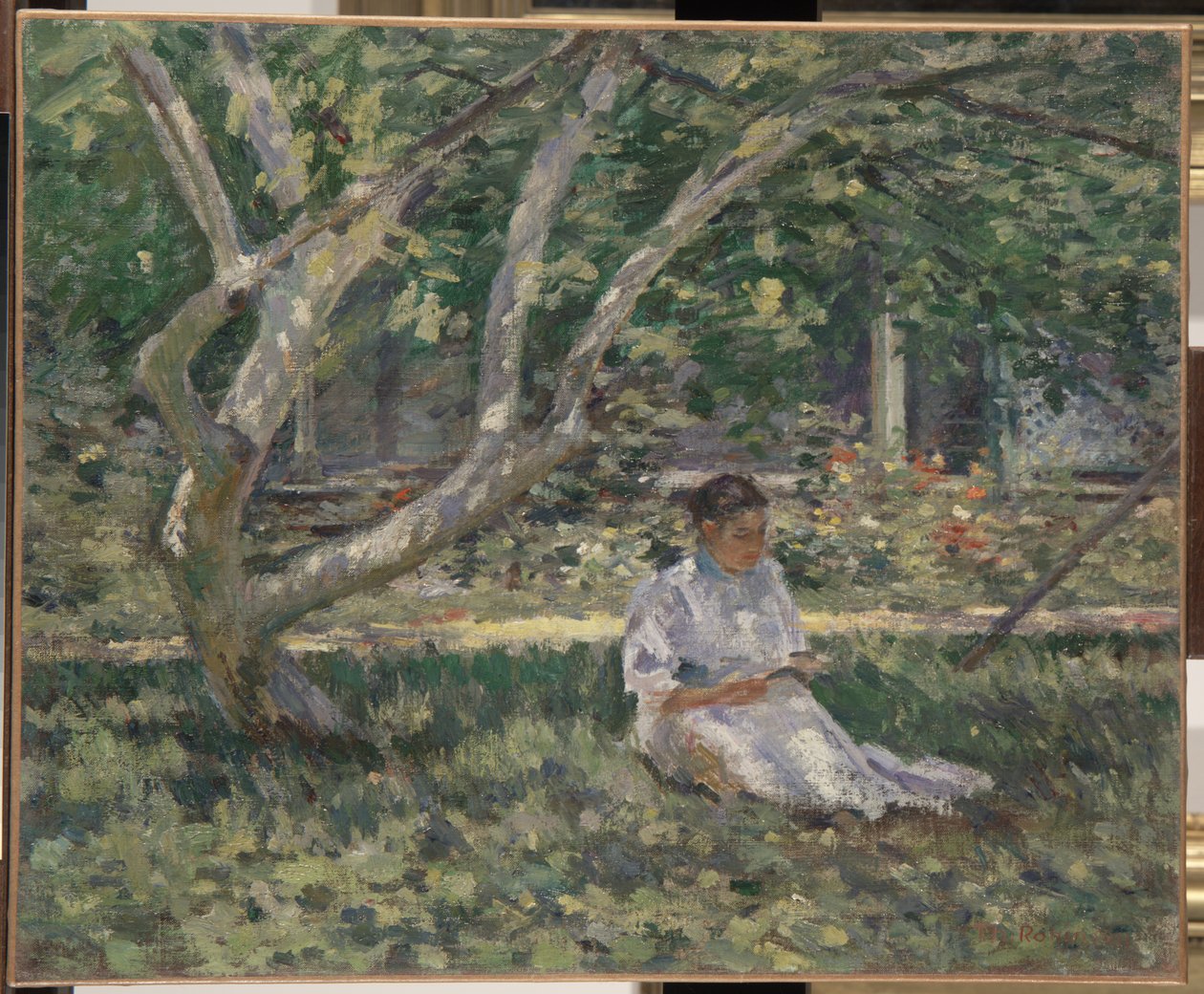 Nettie Reading, ca 1894 av Theodore Robinson