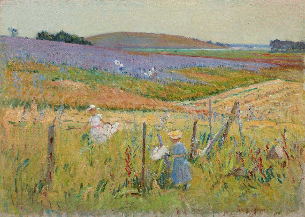 Sommerfuglefangerne, 1900-8 swed av Theodore Wendel