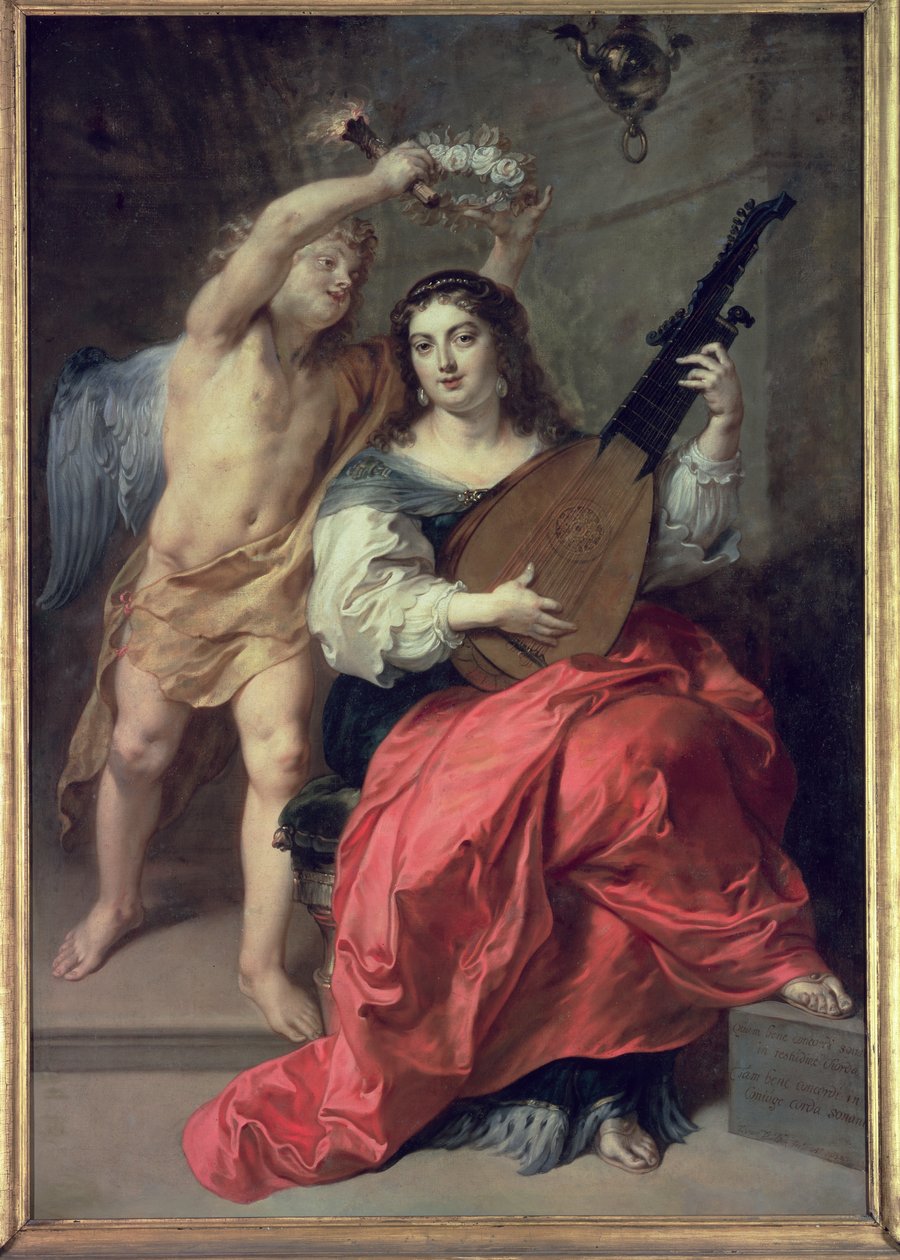 Musik och kärlek, 1652 av Theodoor van Thulden