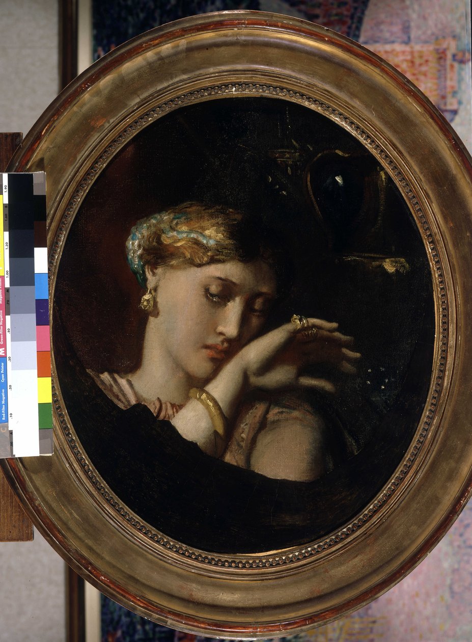 Cleopatras hembiträde av Théodore Chassériau