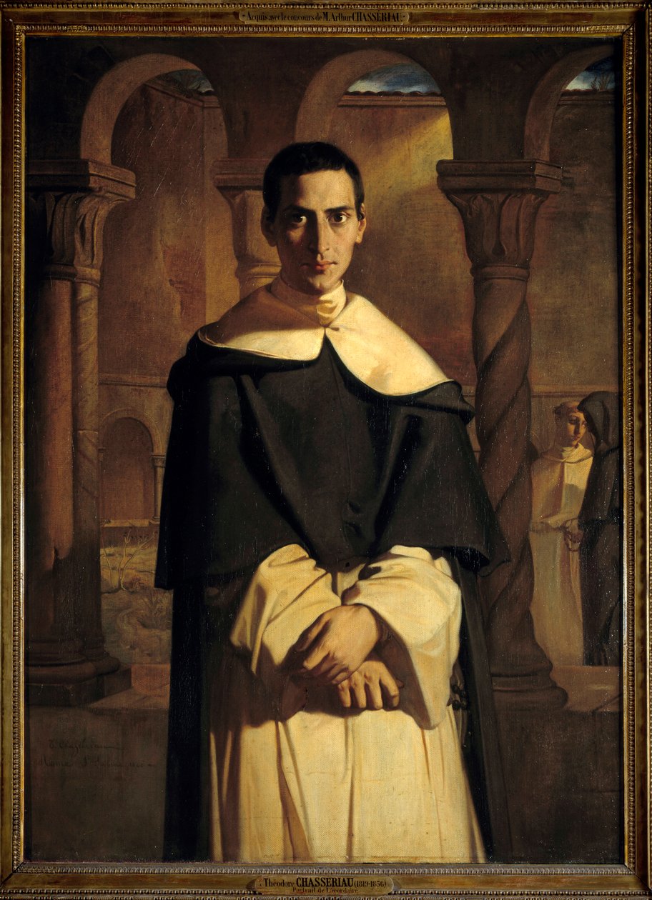 Porträtt av Lacordaire (Henri Lacordaire (1802-1861) av Théodore Chassériau