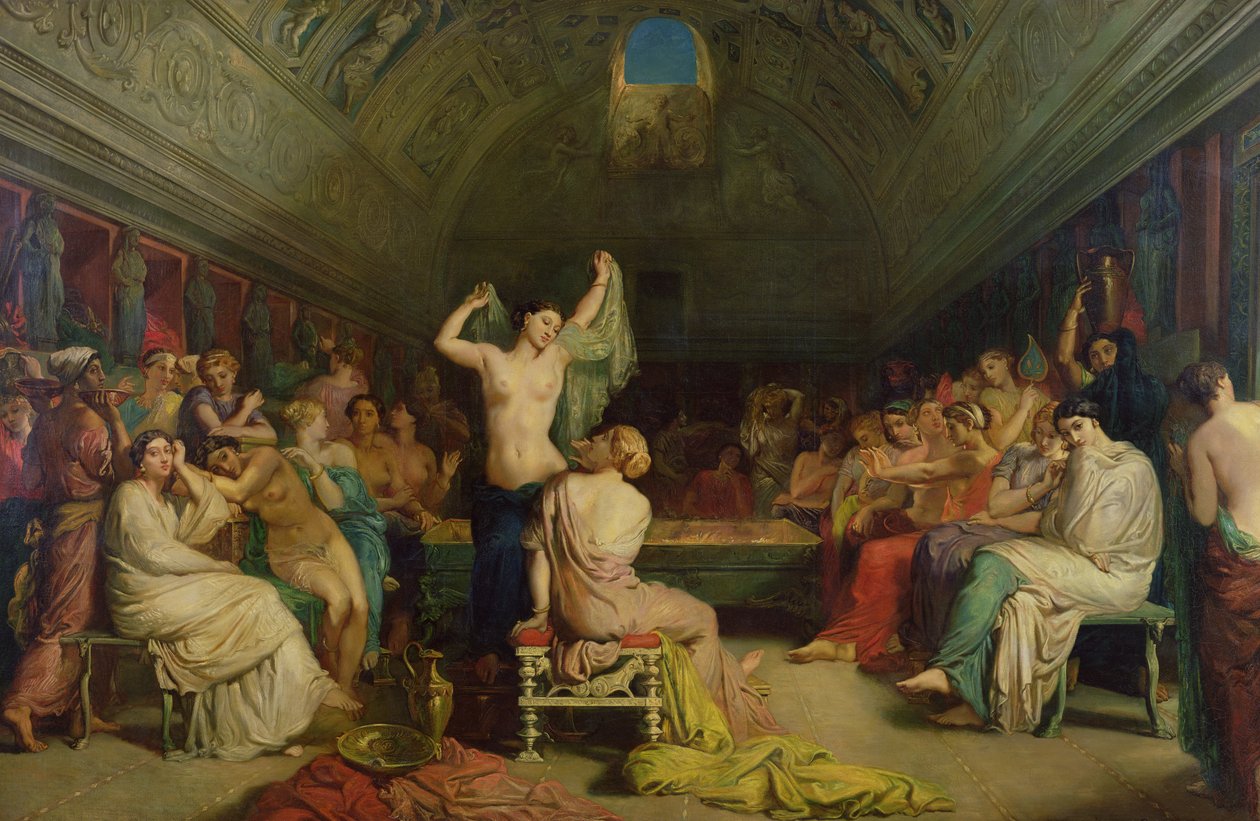 Tepidarium av Theodore Chasseriau