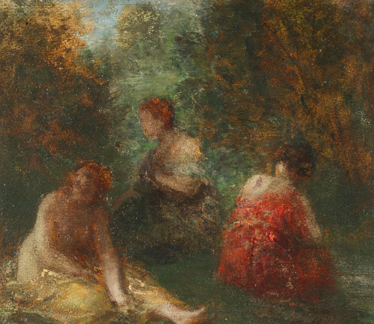 The Bathers, ca 1871-74 (olja på duk) av Theodore Fantin-Latour