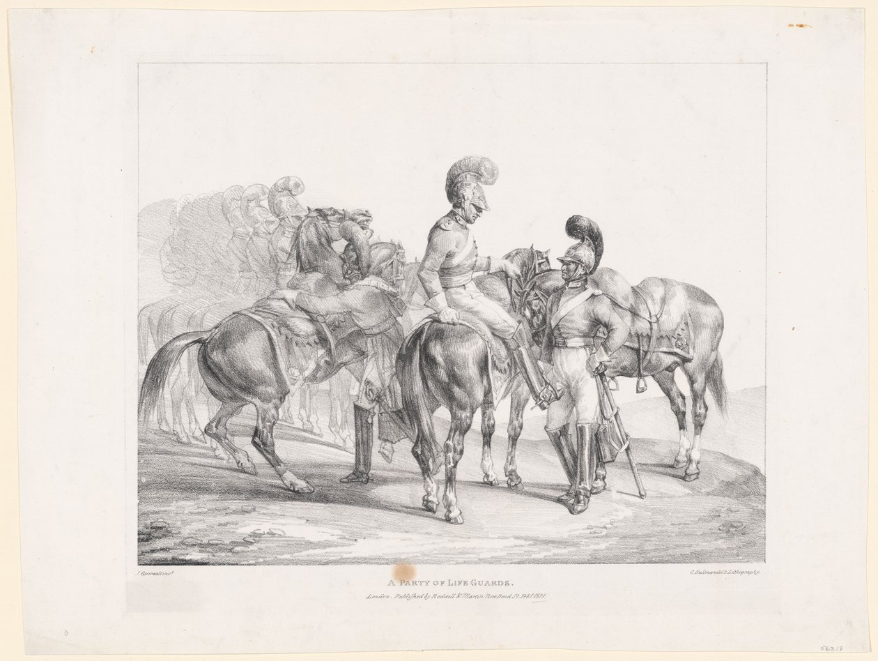 En grupp livräddare av Theodore Gericault