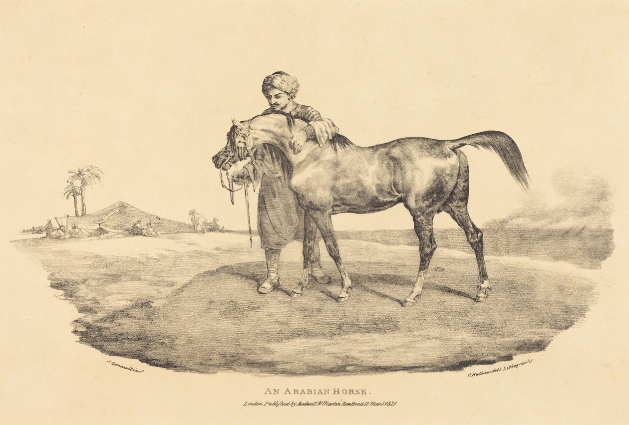 En arabhäst av Theodore Gericault
