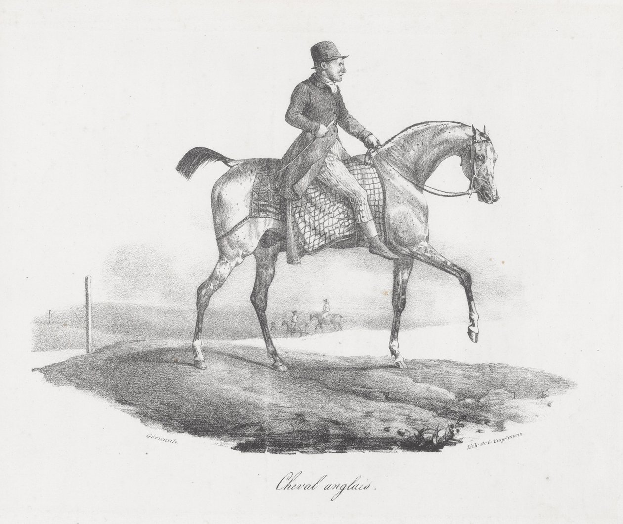 Engelsk häst (An English Horse) av Theodore Gericault